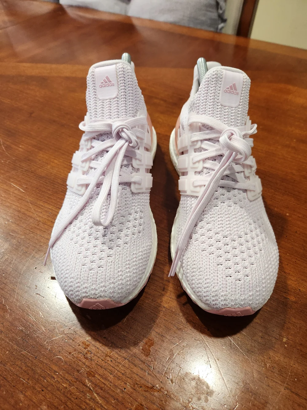 adidas Ultraboost 4.0 Sneakers in Light Pink and White Size 7 Youth Or 8.5 Women